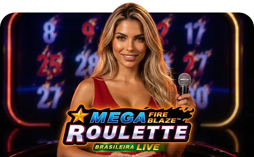Mega Fire Blaze Roleta Brasileira Live